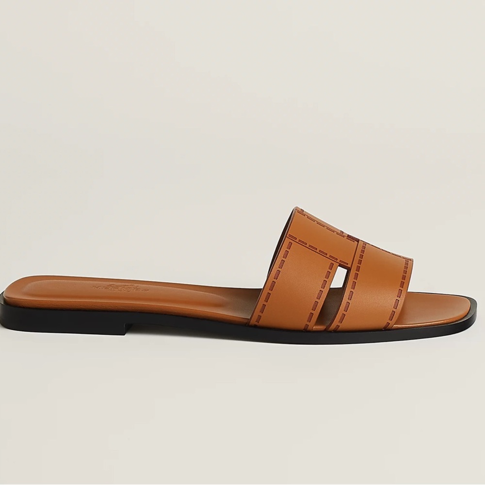NWB Hermes Idioma Sandal sz36.5 - Picture 3 of 5
